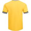 Pro Standard Mens NFL Classic Chenille Short Sleeve Tee(Yellow/Black)
