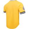 Pro Standard Mens NFL Classic Chenille Short Sleeve Tee(Yellow/Black)
