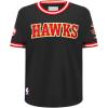Big Boys NBA Classic Chenille Cotton Taping Tee(Black/Red)