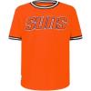 Big Boys NBA Classic Chenille Cotton Taping Tee(Orange/Black)