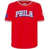 Big Boys NBA Classic Chenille Cotton Taping Tee(Red)