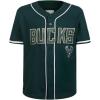 Big Boys NBA Mesh Button Down Top(Forest Green)