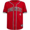 Big Boys NBA Mesh Button Down Top(Red/Black)