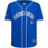 Big Boys NBA Mesh Button Down Top(Royal Blue)