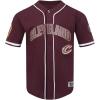 Big Boys NBA Mesh Button Down Top(Wine)