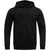 NFL ATLANTA FALCONS TRIPLE BLACK MEN’S DOUBLE KNIT PULLOVER HOODIE(Triple Blk)