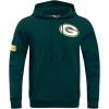 Pro Standard Mens NFL Classic Chenille Pull Over Hoodie(Forest Green)