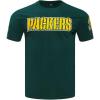 Pro Standard Mens NFL Classic Chenille Short Sleeve Tee(Forest Green)