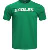 Pro Standard Mens NFL Classic Chenille Short Sleeve Tee(Kelly Green)