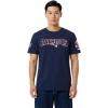 Pro Standard Mens NFL Classic Chenille Short Sleeve Tee(Navy)