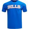 Pro Standard Mens NFL Classic Chenille Short Sleeve Tee(Royal Blue)