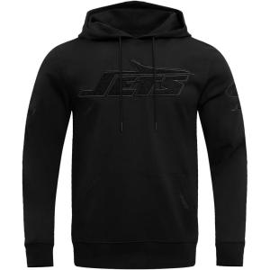 NFL ATLANTA FALCONS TRIPLE BLACK MEN’S DOUBLE KNIT PULLOVER HOODIE(Triple Blk)