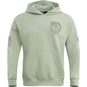 Pro Standard Mens NBA Neutral Fleece Pull Over Hoodie(Moss)