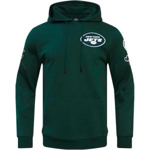 Pro Standard Mens NFL Classic Chenille Pull Over Hoodie(Green)