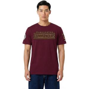 Pro Standard Mens NFL Classic Chenille Short Sleeve Tee(Wine)