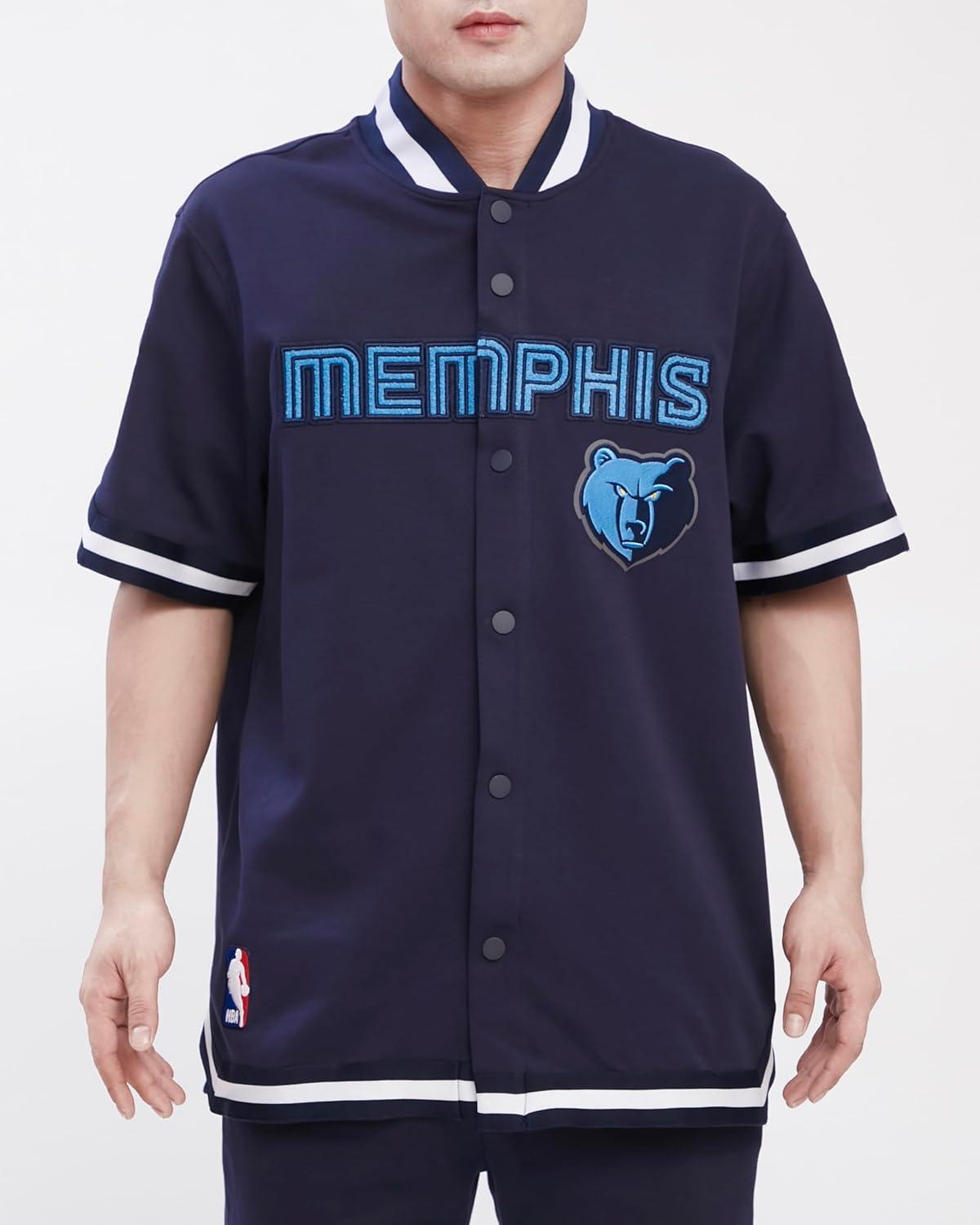 image:imageMens NBA Classic Chenille Button DownMidnight Navy