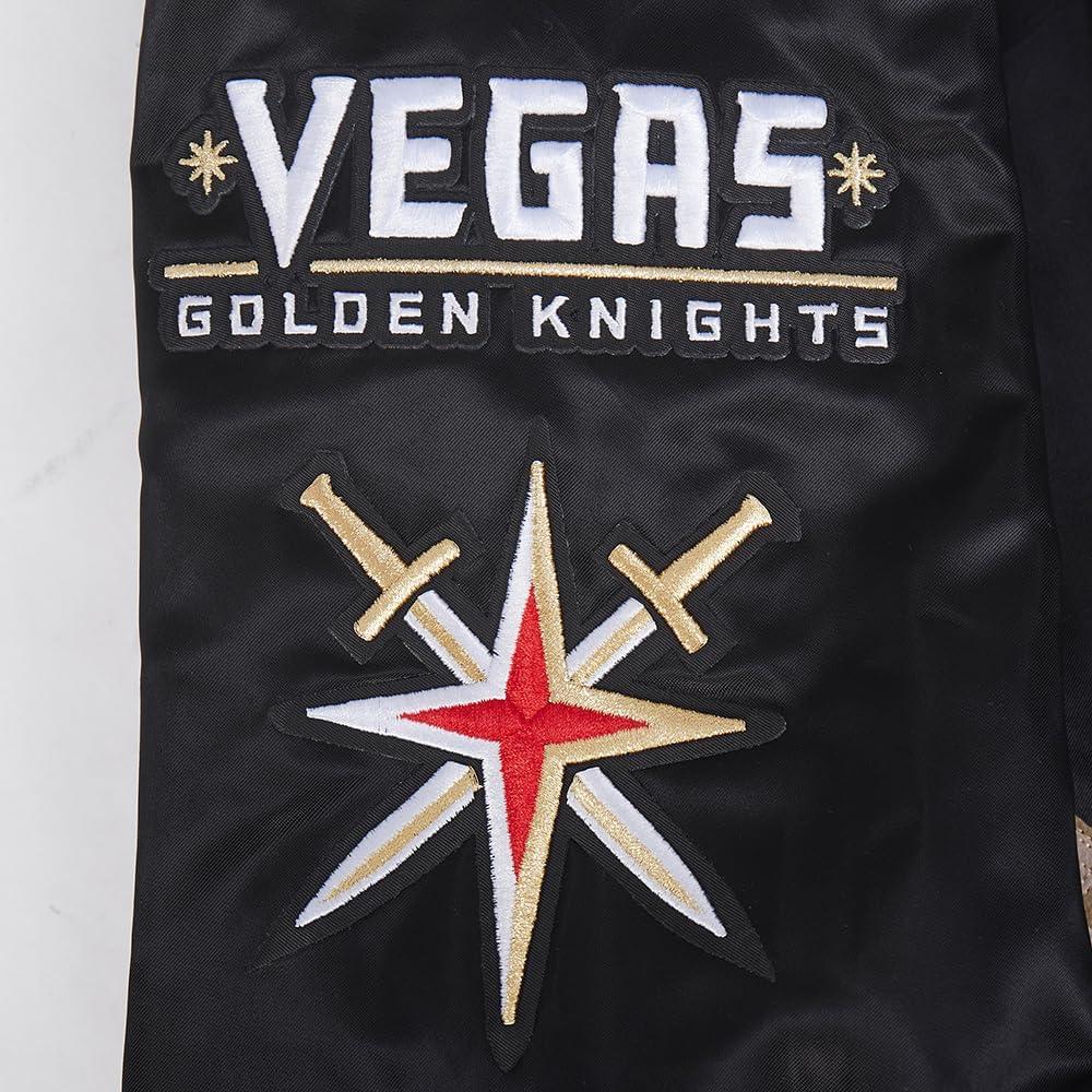 image:imagePro Standard Mens NHL Old English Satin JacketBlack