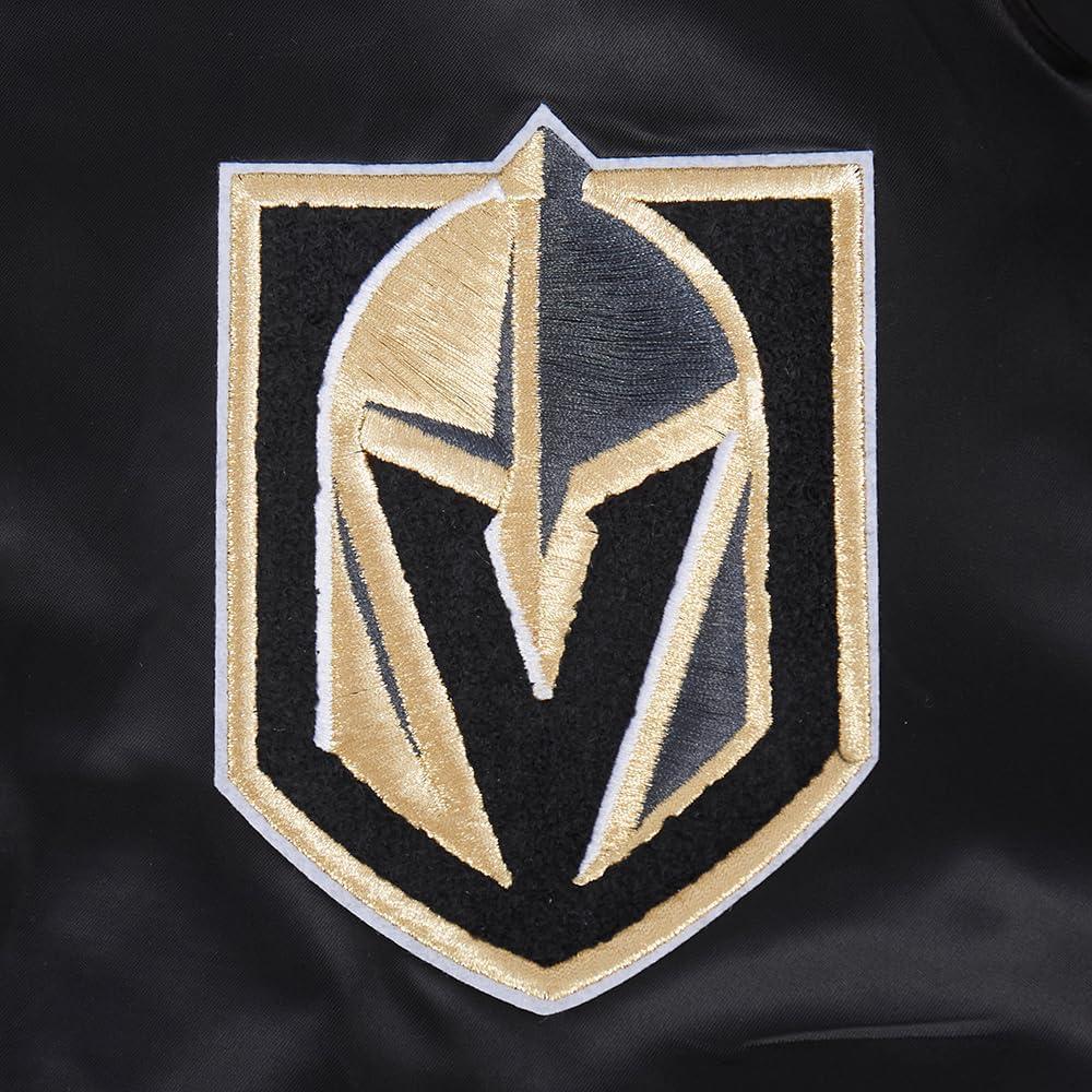 image:imagePro Standard Mens NHL Old English Satin JacketBlack