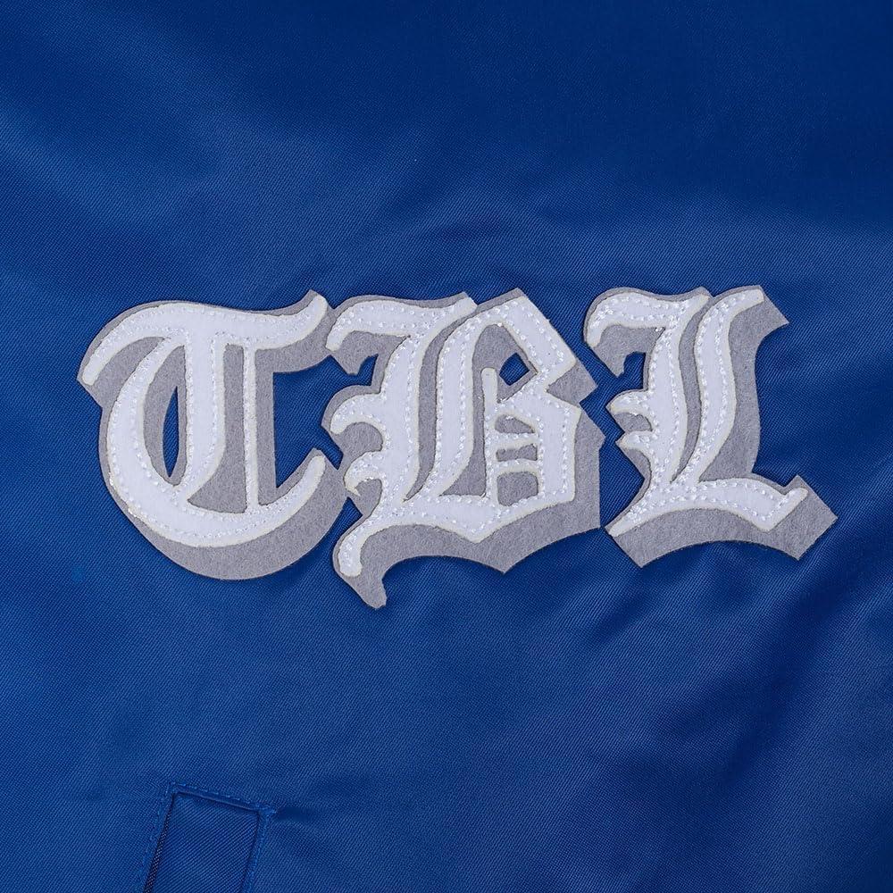 image:imagePro Standard Mens NHL Old English Satin JacketDodger Blue