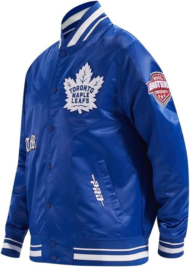image:imagePro Standard Mens NHL Old English Satin JacketDodger Blue