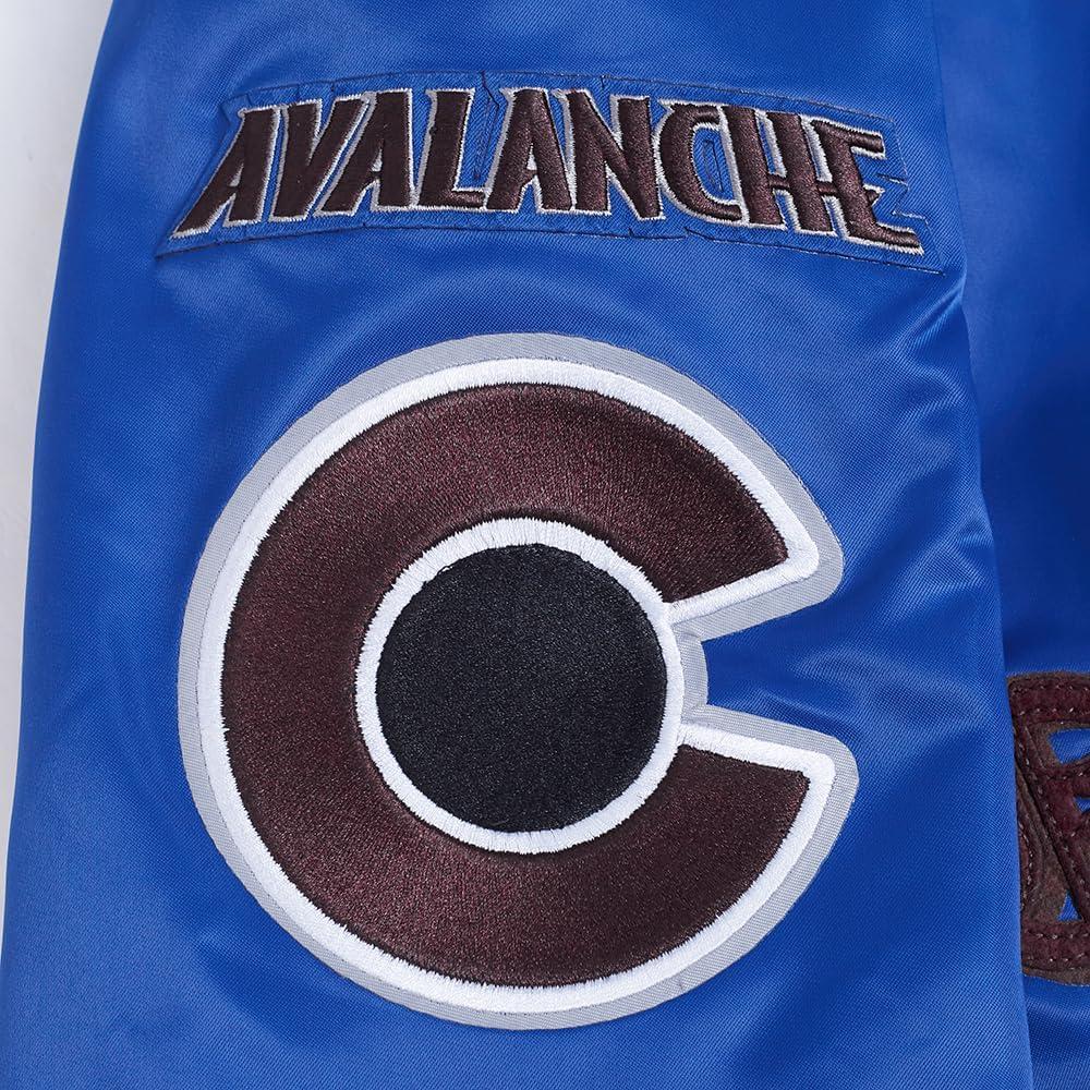 image:imagePro Standard Mens NHL Old English Satin JacketDodger Blue