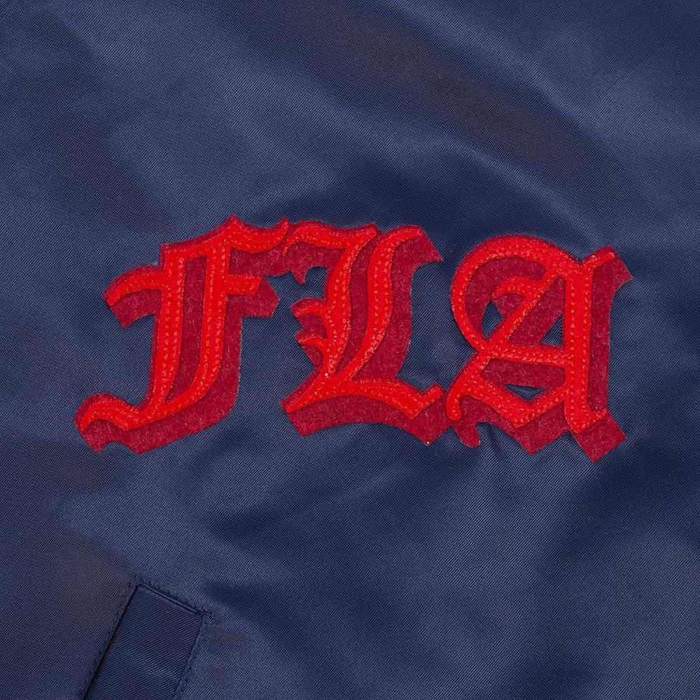 image:imagePro Standard Mens NHL Old English Satin JacketMidnight NavyRedMidnight Navy