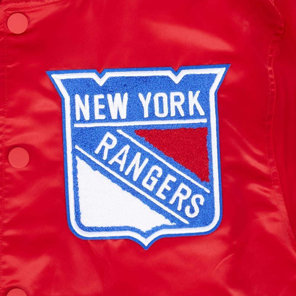 image:imagePro Standard Mens NHL Old English Satin JacketRed