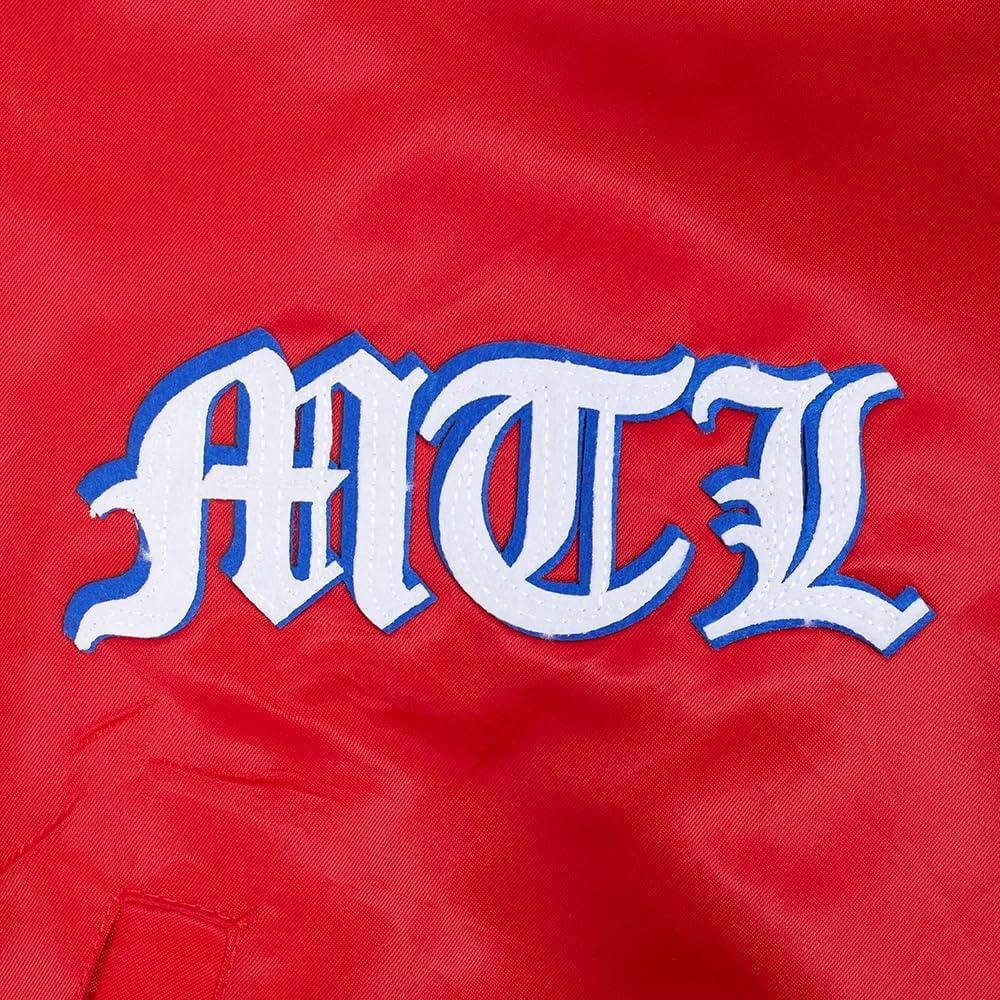 image:imagePro Standard Mens NHL Old English Satin JacketRed