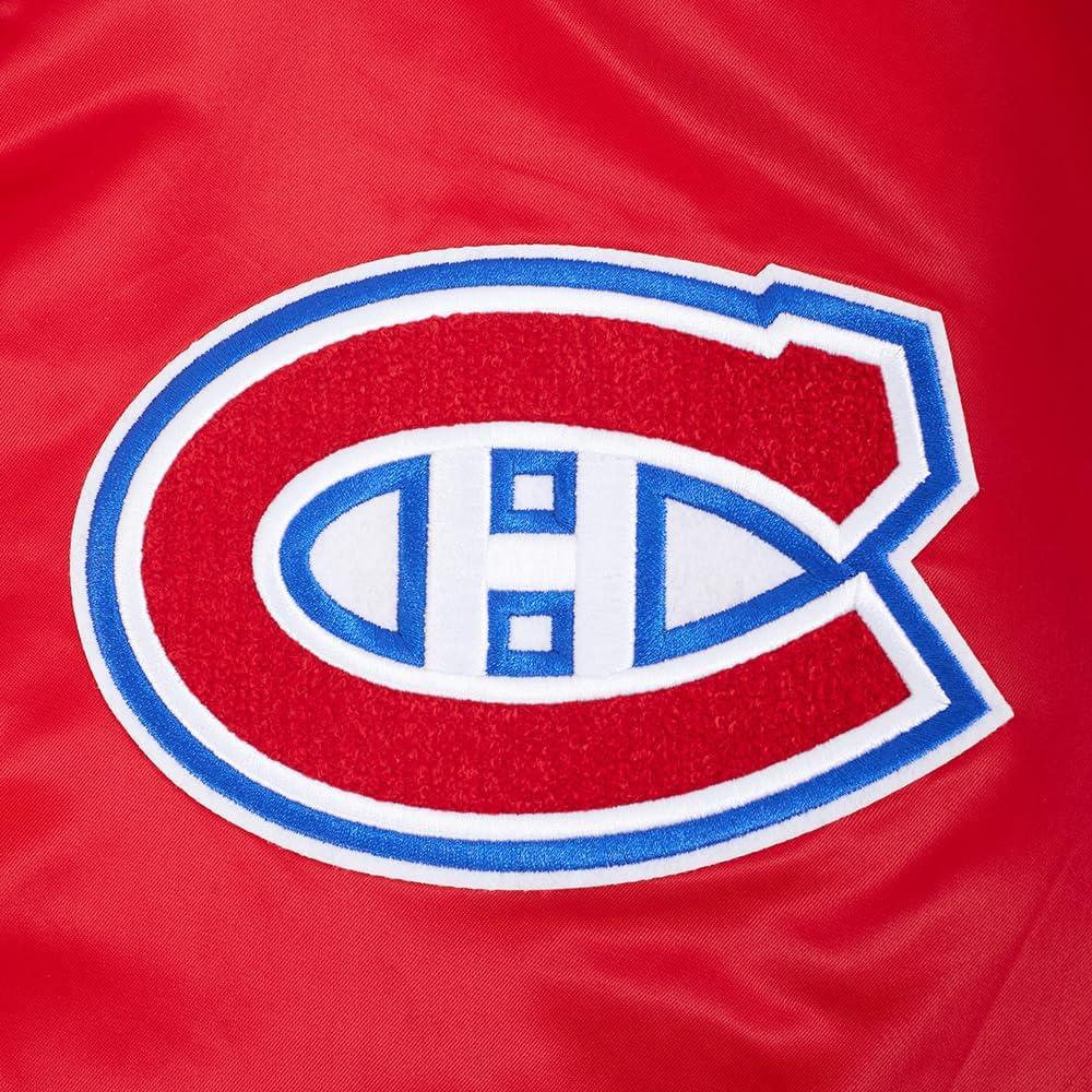 image:imagePro Standard Mens NHL Old English Satin JacketRed