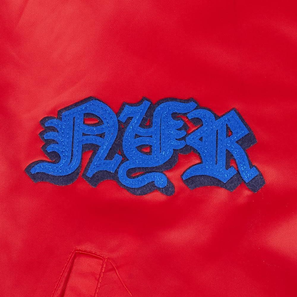 image:imagePro Standard Mens NHL Old English Satin JacketRed