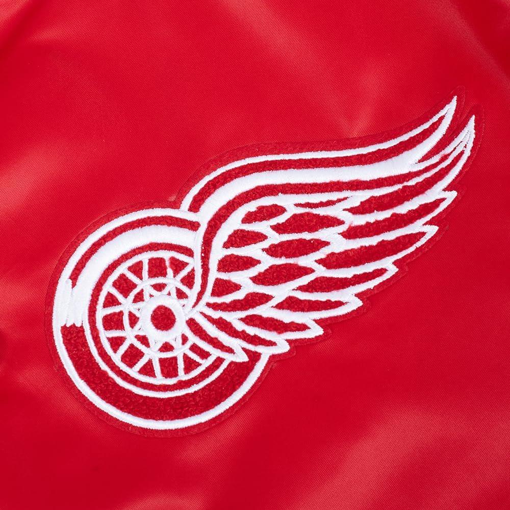 image:imagePro Standard Mens NHL Old English Satin JacketRed