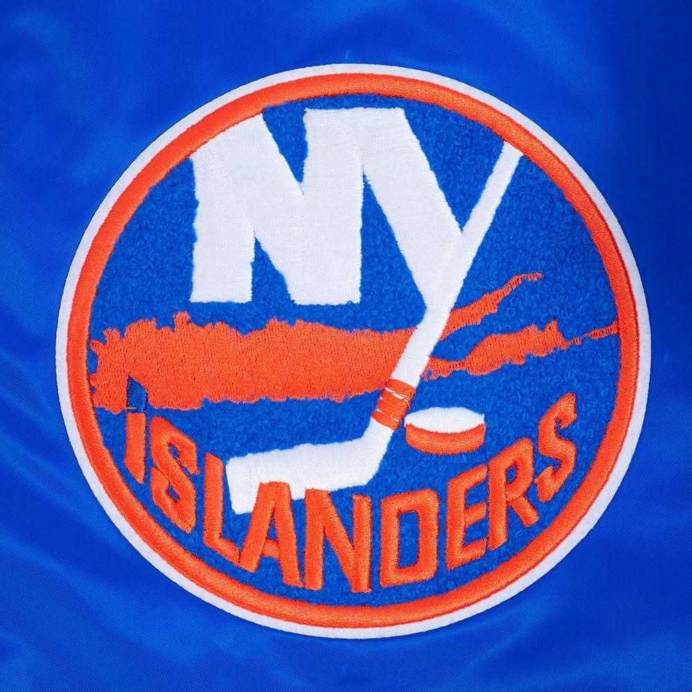 image:imagePro Standard Mens NHL Old English Satin JacketRoyal Blue