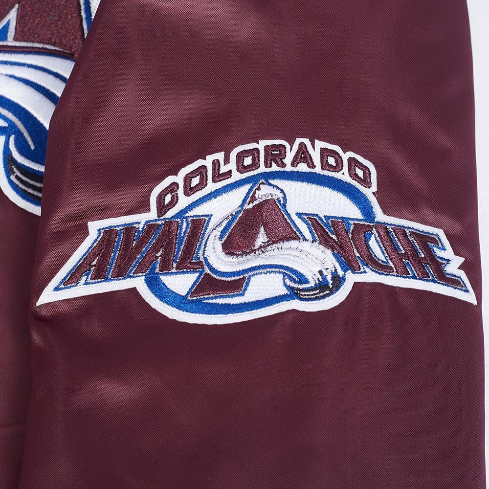 image:imagePro Standard Mens NHL Old English Satin JacketWine