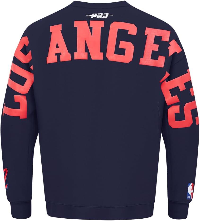 image:imagePro Standard NBA mens Mens Nba Wingspan Fleece Crewneck SweatshirtMidnight Navy