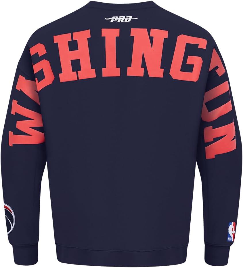 image:imagePro Standard NBA mens Mens Nba Wingspan Fleece Crewneck SweatshirtMidnight Navy