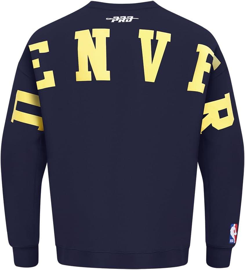 image:imagePro Standard NBA mens Mens Nba Wingspan Fleece Crewneck SweatshirtMidnight Navy