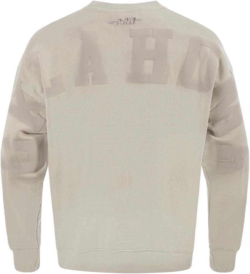 image:imagePro Standard NBA mens Mens Nba Wingspan Fleece Crewneck SweatshirtTaupe
