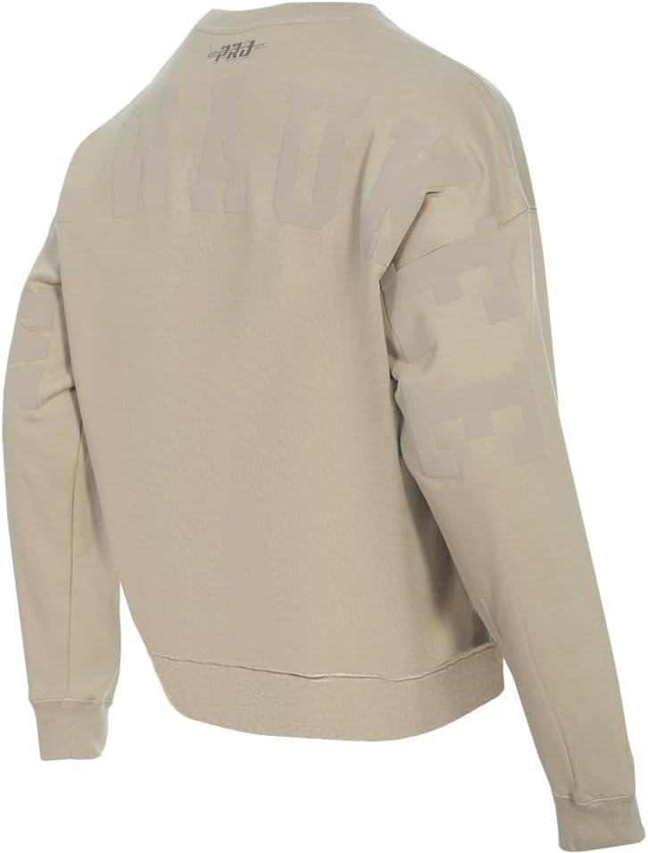 image:imagePro Standard NBA mens Mens Nba Wingspan Fleece Crewneck SweatshirtTaupe