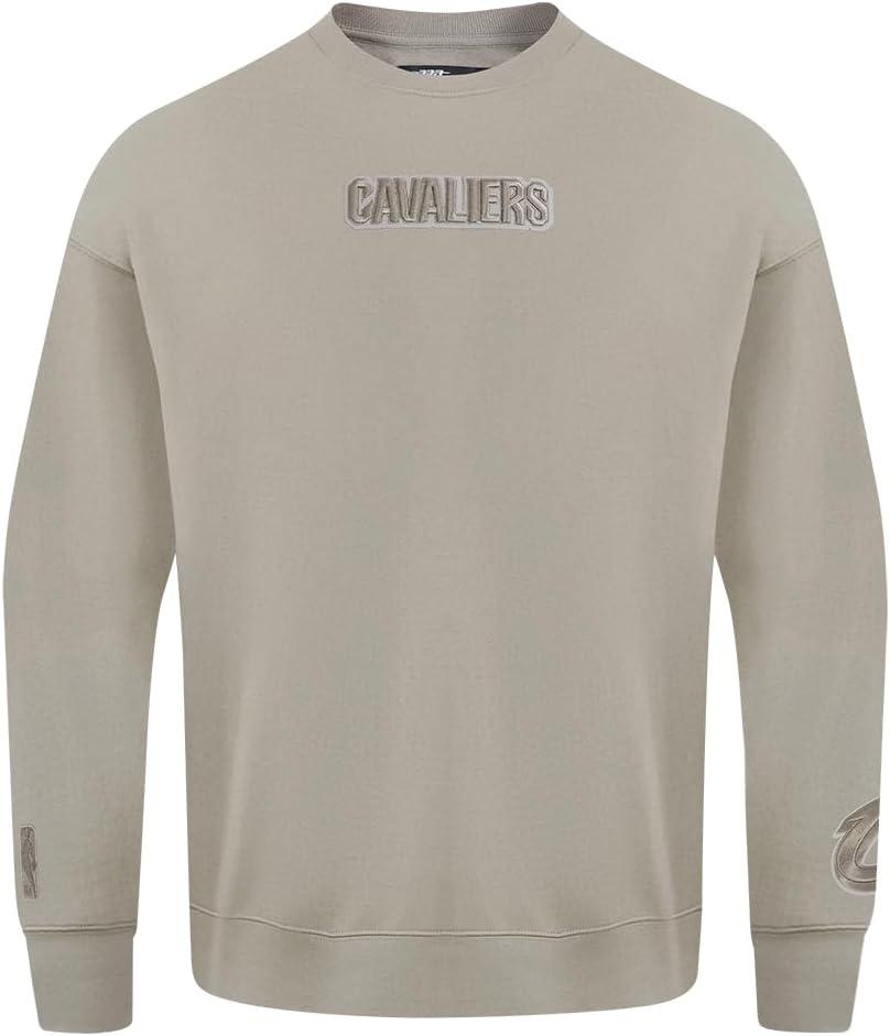 image:imagePro Standard NBA mens Mens Nba Wingspan Fleece Crewneck SweatshirtTaupe