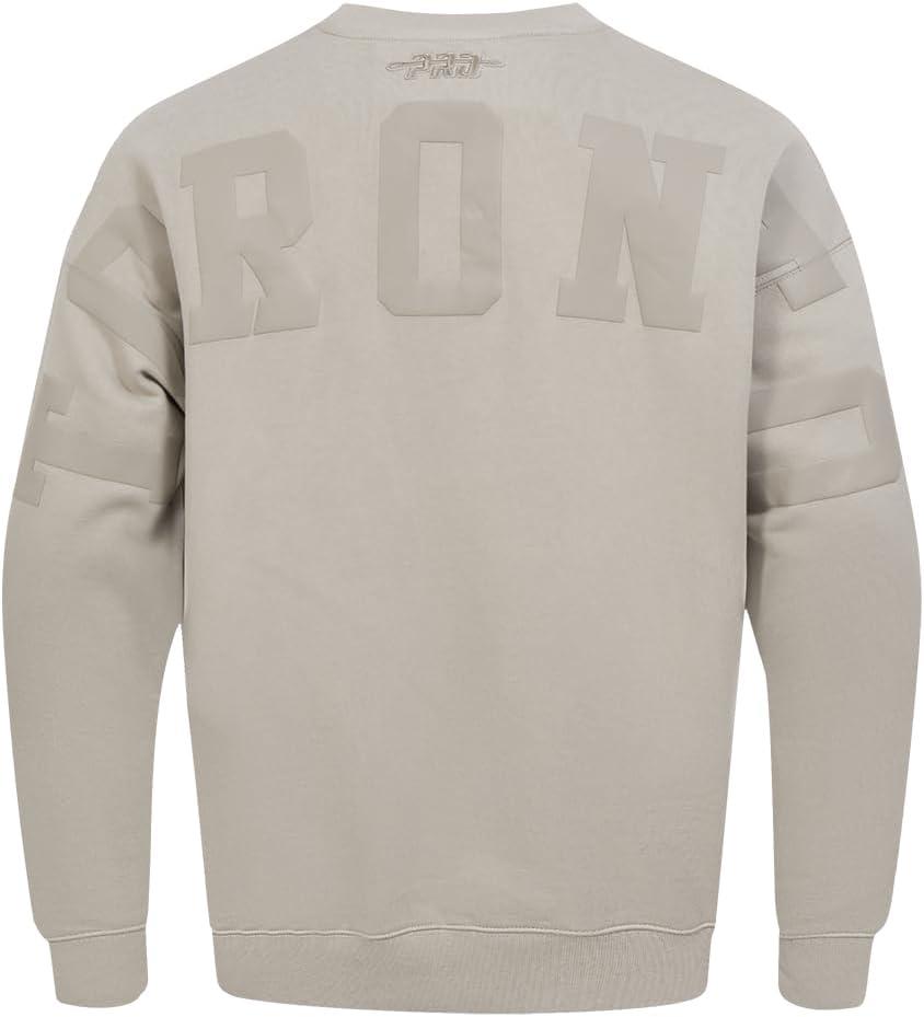 image:imagePro Standard NBA mens Mens Nba Wingspan Fleece Crewneck SweatshirtTaupe