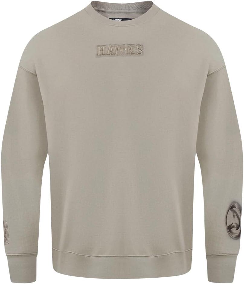 image:imagePro Standard NBA mens Mens Nba Wingspan Fleece Crewneck SweatshirtTaupe