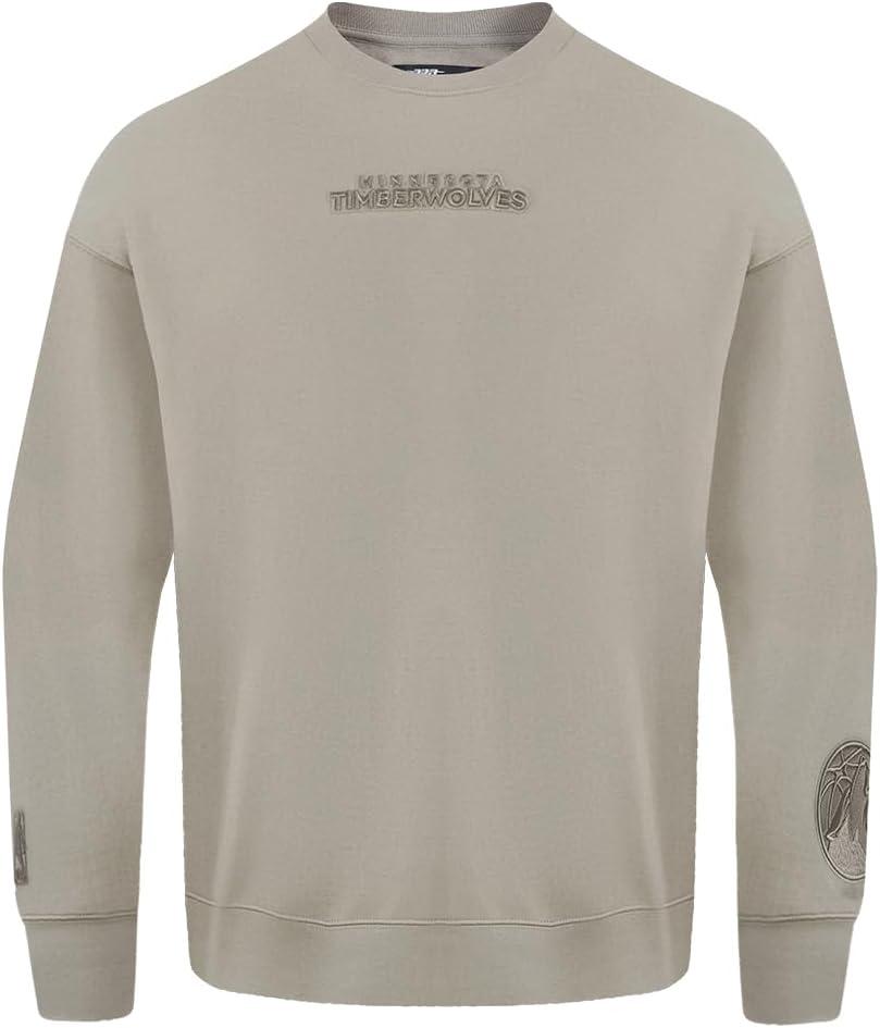 image:imagePro Standard NBA mens Mens Nba Wingspan Fleece Crewneck SweatshirtTaupe