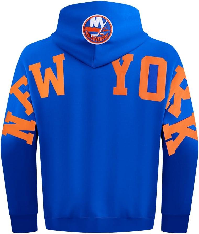 image:imagePro Standard NHL mens Mens Nhl Wingspan Fleece Pull Over HoodieRoyal Blue