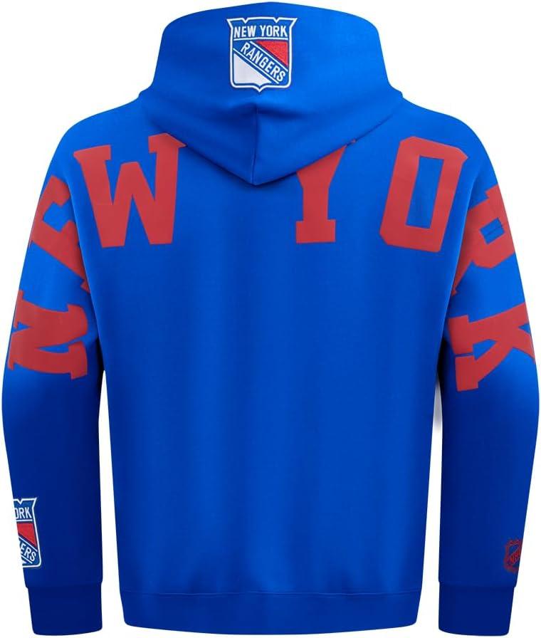 image:imagePro Standard NHL mens Mens Nhl Wingspan Fleece Pull Over HoodieRoyal Blue