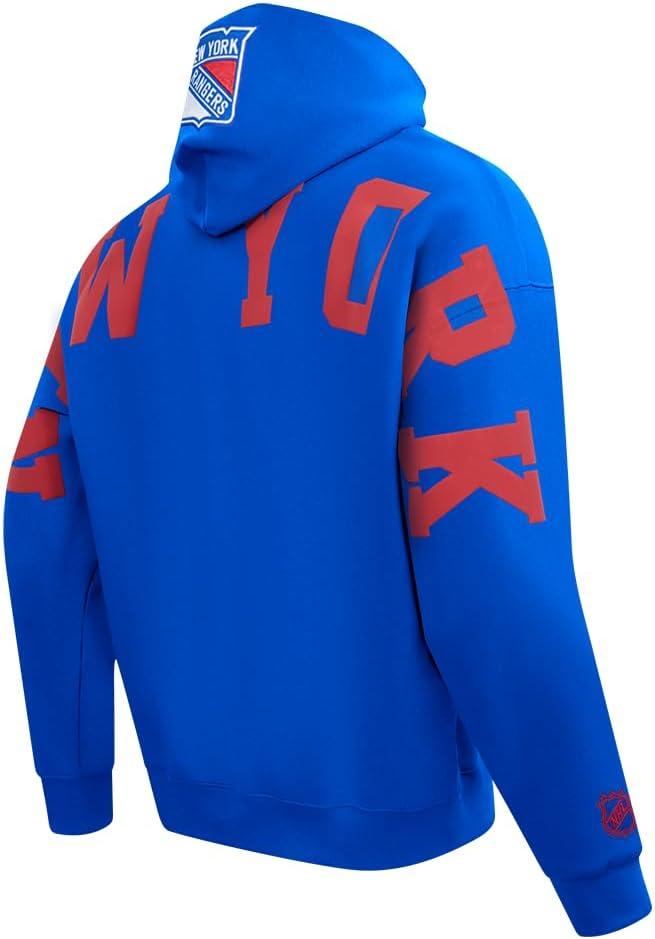 image:imagePro Standard NHL mens Mens Nhl Wingspan Fleece Pull Over HoodieRoyal Blue