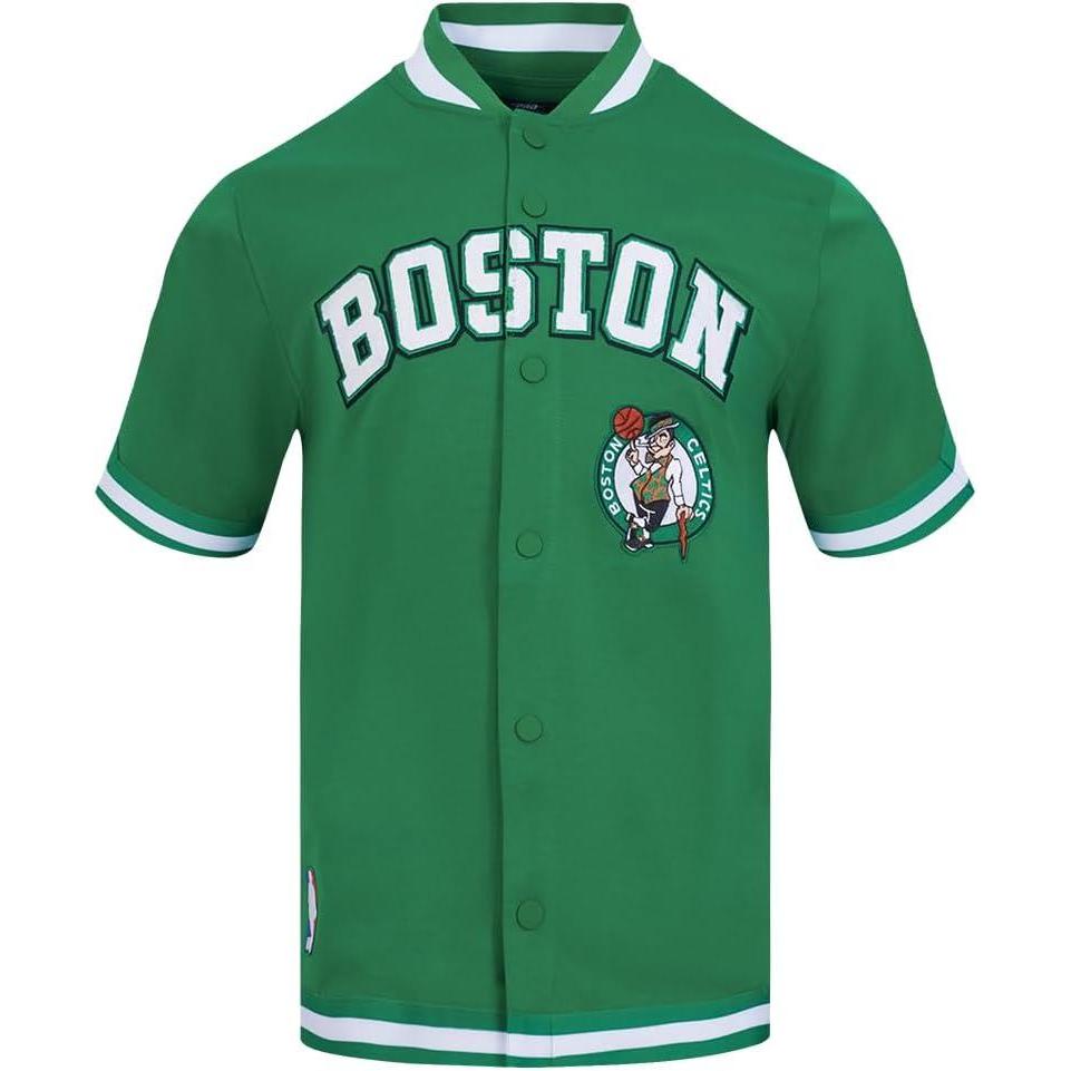 image:imageMens NBA Classic Chenille Button DownKelly Green