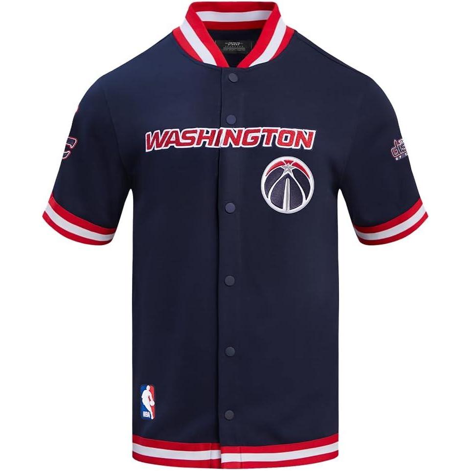image:imageMens NBA Classic Chenille Button DownMidnight NavyRed
