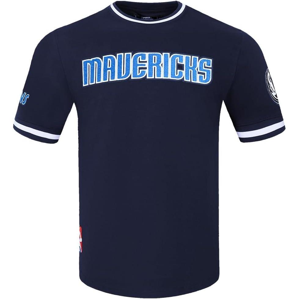 image:imageMens NBA Classic Chenille Short Sleeve TeeMidnight Navy