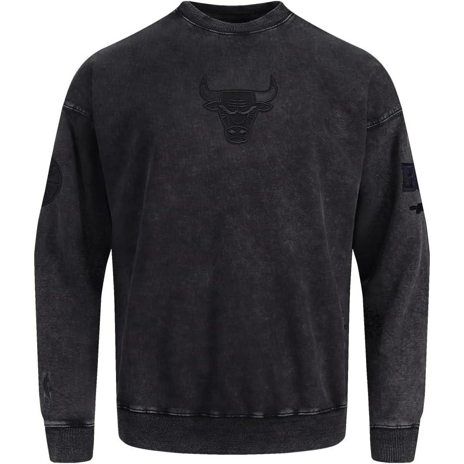 image:imagePro Standard Mens NBA Neutral Crewneck SweatshirtWashed Black