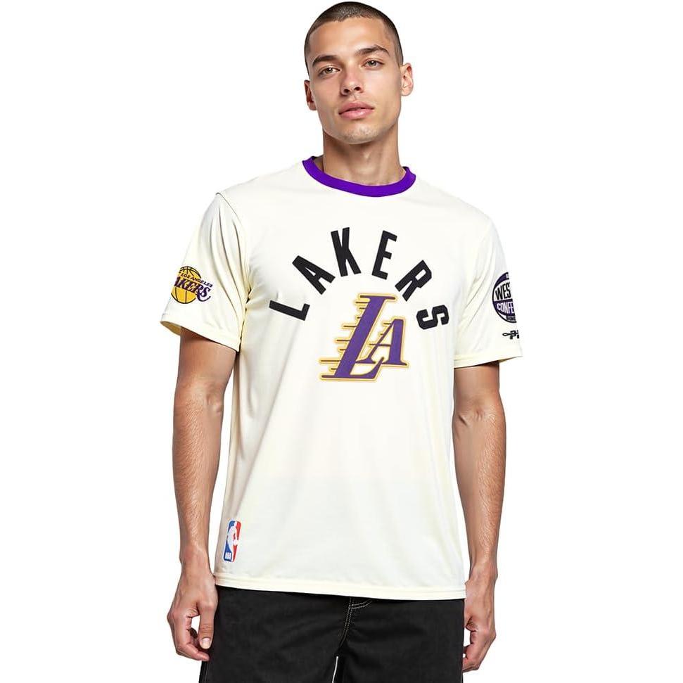 image:imagePro Standard NBA Mens Mens NBA Modern Originals Cotton Short Sleeve TeeEggshell Purple